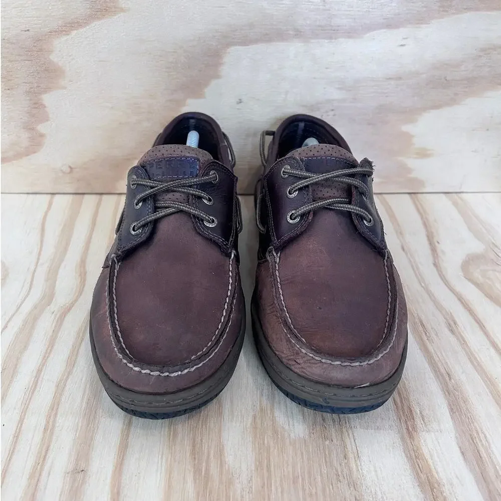 Sperry - Leeward 2-Eye - Boat Shoes - Brown - Men's - 12M - 10281972
